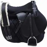 Synthetic Status Saddle Complete Set Black