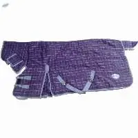 Turnout Combo Horse Check Rugs Blue