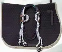 Dressage Saddle Pad With Headstall