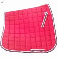 Dressage Plain Saddle Pad Red