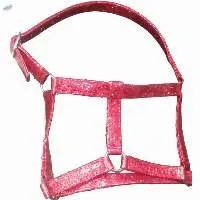 Glitter Red Horse Halter