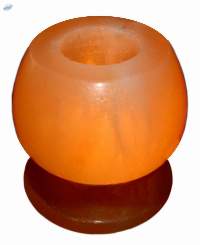 Himalayan Salt Wine Cup Shape Candle Holder