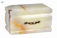 White Onyx Marble Coffin Cremation Urn