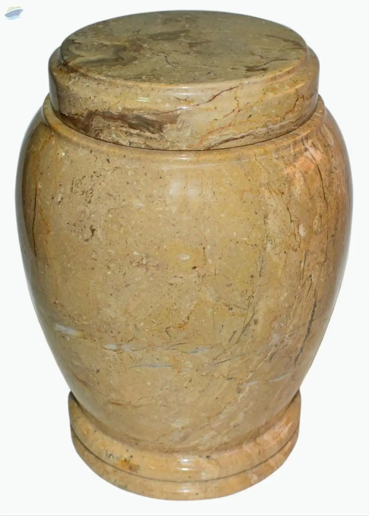 Botticino Cream Marble Cremation Urn