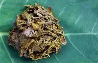 Boiled Cassia Leaves (Kee Lek Tom)