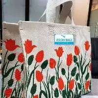 Eco Friendly Heavy Cotton Canvas Big shopper Bag
