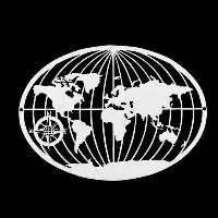 Metal Wall Art World Map Showpiece Deor