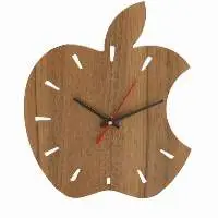 Wooden Wood Carving Wall Clock