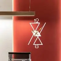 Products Metal Themed Modern Time Large Clock