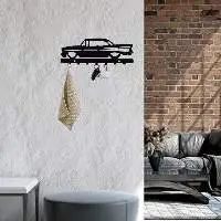 Car Shape Metal Key Holder