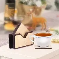 Wooden Coaster Set for Tea Coffee