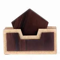 Wooden Coaster Set for Tea Coffee