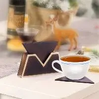 Wooden Coaster Set for Tea Coffee