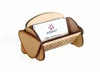 Wooden Business Card Display Holder