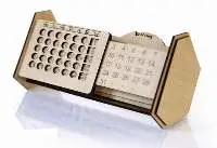 Wooden Calendar Stand for Office Table