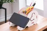 Wooden Table Mount Mobile Stand