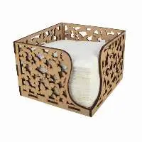 Wooden Tissue Paper Holder Box