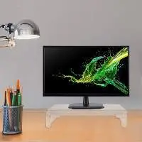 Clear Acrylic Transparent Monitor Stand