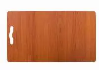 Wooden Orange Color Rectangular Shape Study Pad