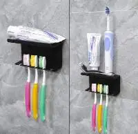 Metal Toothpaste Holder Black Color 4mm