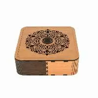 Wood Dry Fruit Box Handmade