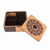 Wood Dry Fruit Box Handmade & Handcrafted