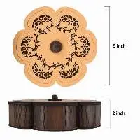 Wood Dry Fruit Box Handmade & Handcrafted