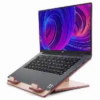 Portable Ultra Slim Wooden Laminate Laptop Stand