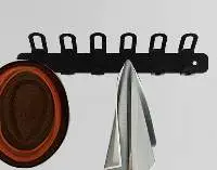 Metal Exclusive Bathroom Cloth Hanger