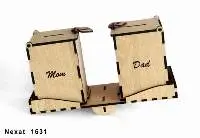 Handcrafted Wooden Money Bank Large