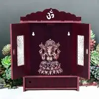 Handcrafted Wooden Temple