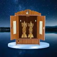 Handcrafted Wooden Temple
