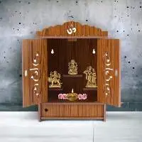 Handcrafted Wooden Temple