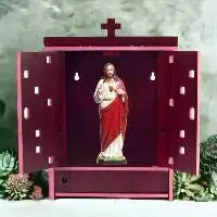 Christian Wooden Wall Hanging Temple