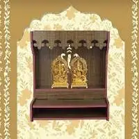 Beautiful Wooden Pooja Stand