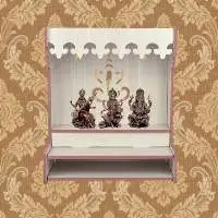 Beautiful Wooden Pooja Stand
