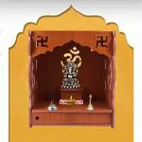 Beautiful Wooden Pooja Stand