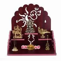 Wooden Small Temple For Pooja Room