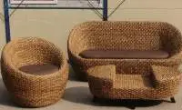 Rattan Wicker Sofa Set Garden Sofa Table Home