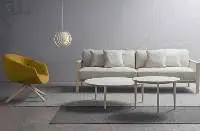 Home Sofa Set Coffee Tea Table Wood Fabrics