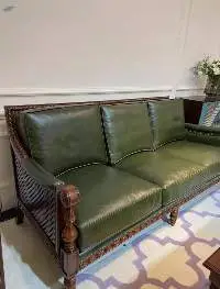 Home Living Room Sofa Set Leather