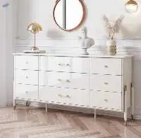 Solid Wood Storage Nine-drawer Chest