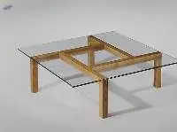 Square Glass Coffee Table