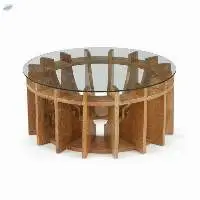 Glass Round Coffee Table