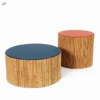 Rattan Colour Stool