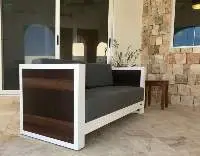 Elegant Duo Seater Sofa 115