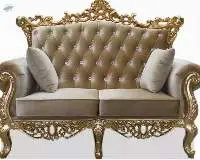 Polished Two Seater Sofa 02