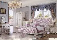 Luxurious Pinky Bedroom Sets A102