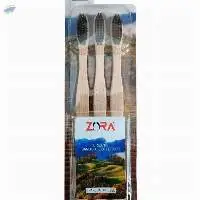 Zora Toothbrush - Organic Bamboo Charcoal