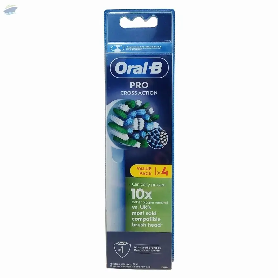 Oral-B Rep. Brush Head - PRO Cross Action - 4N